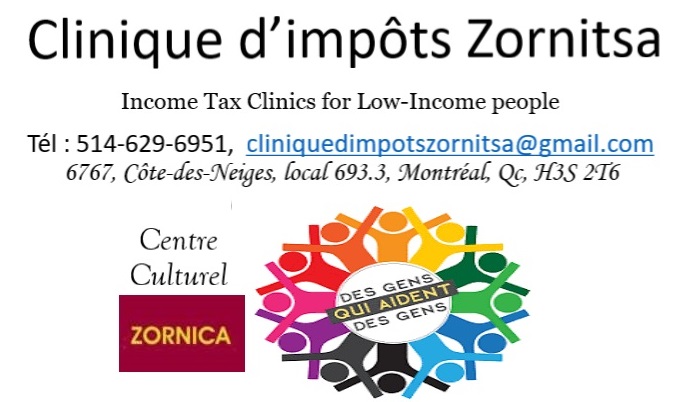 CLINIQUE D’Impots ZORNITSA – Montreal