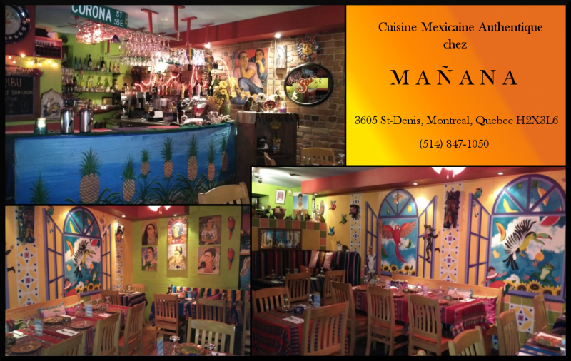 MANANA Cuisine Mexicaine – Montreal
